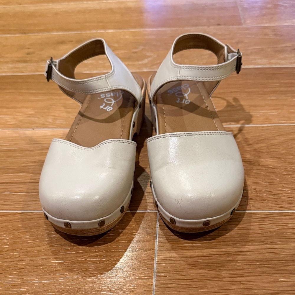 Art Class Beige Ankle Strap Sandals